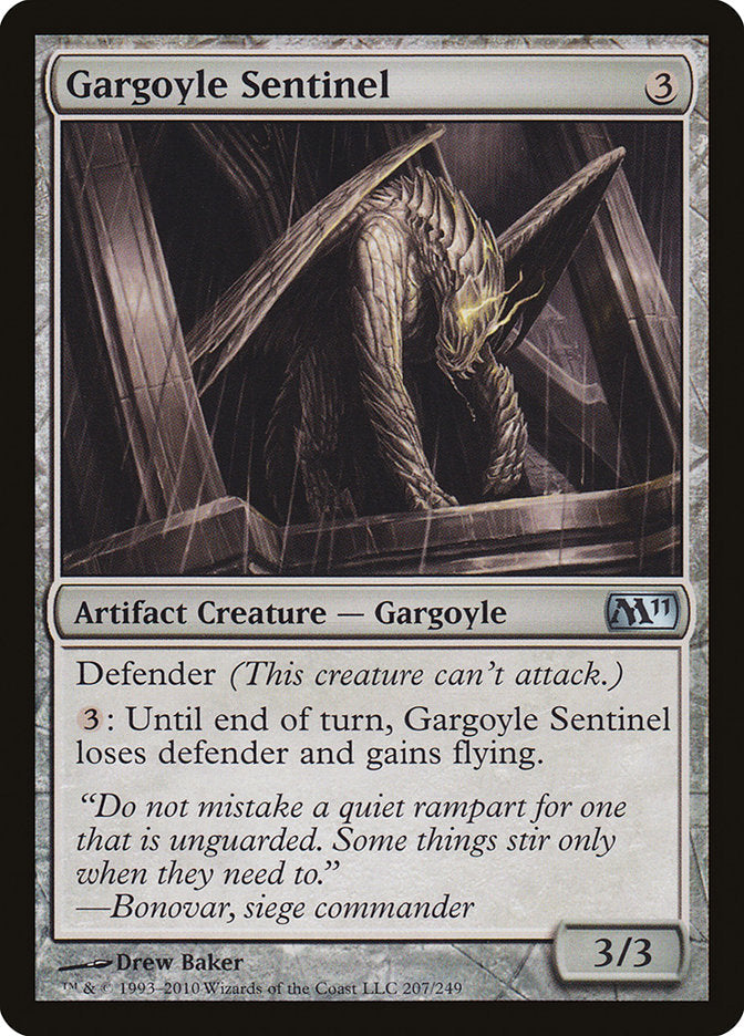 Gargoyle Sentinel [Magic 2011] Magic: The Gathering