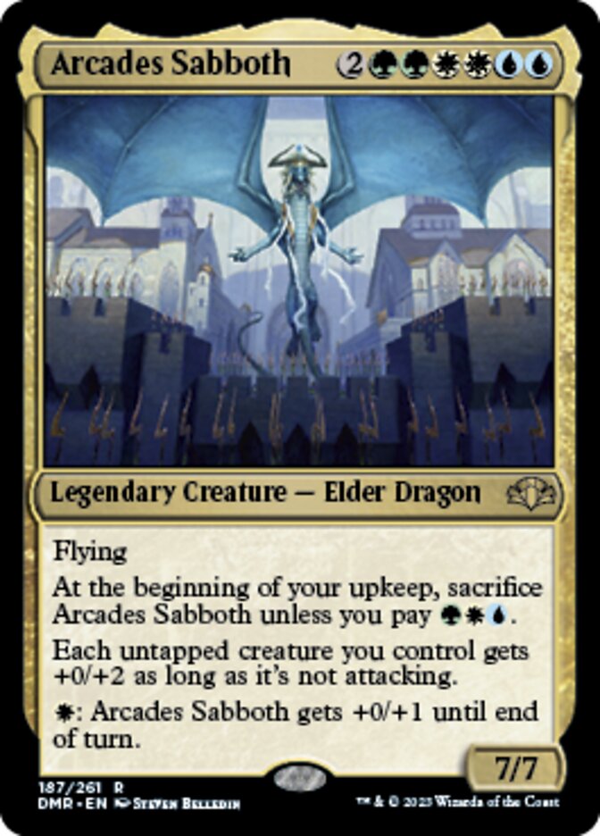 Arcades Sabboth [Dominaria Remastered] Magic: The Gathering