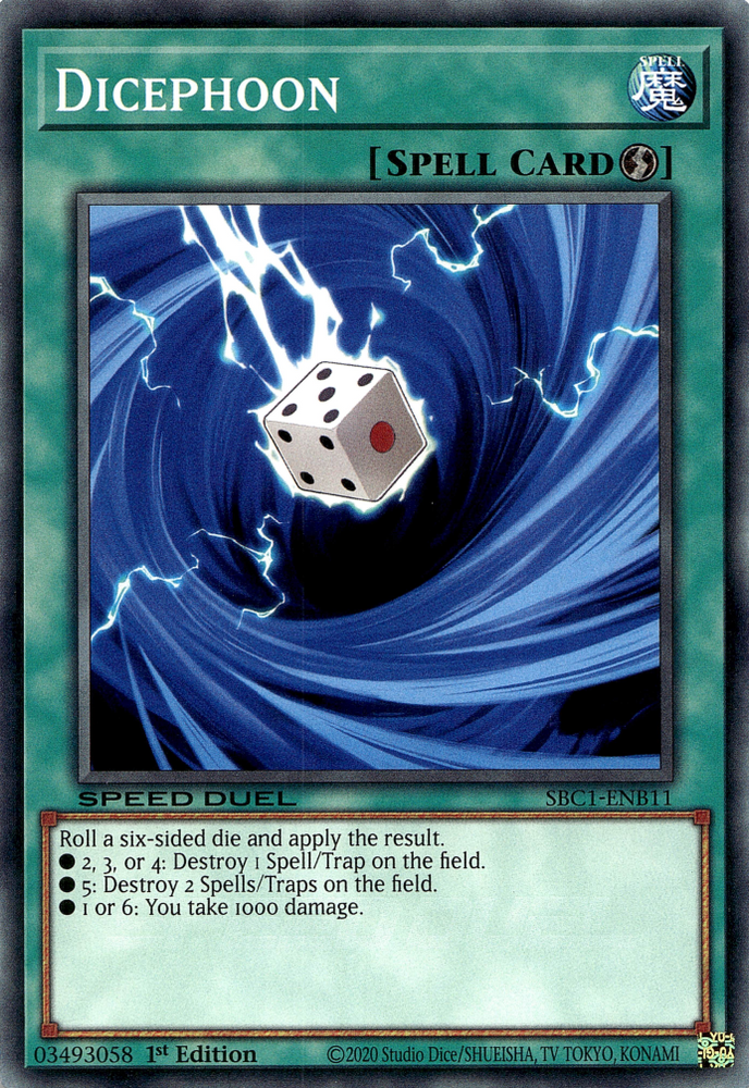 Dicephoon [SBC1-ENB11] Common Yu-Gi-Oh!