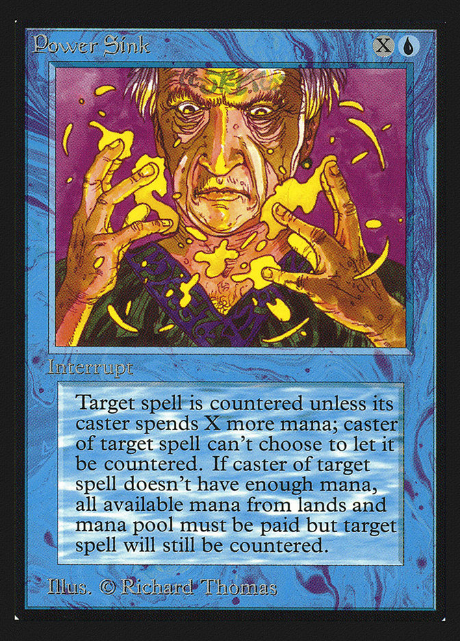 Power Sink [Collectors' Edition] Magic: The Gathering