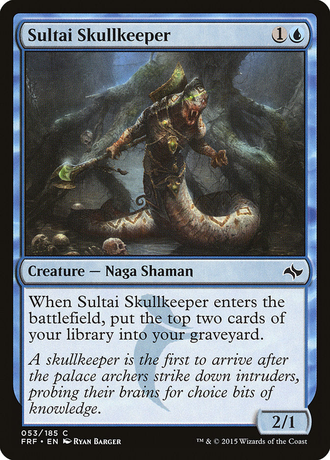 Sultai Skullkeeper [Fate Reforged] Magic: The Gathering