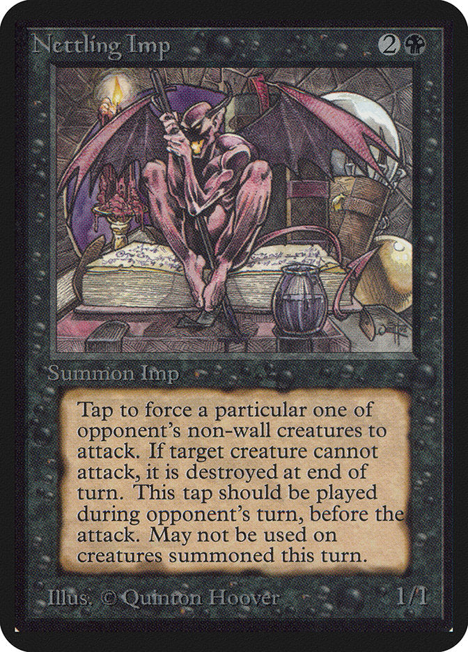 Nettling Imp [Alpha Edition] Magic: The Gathering