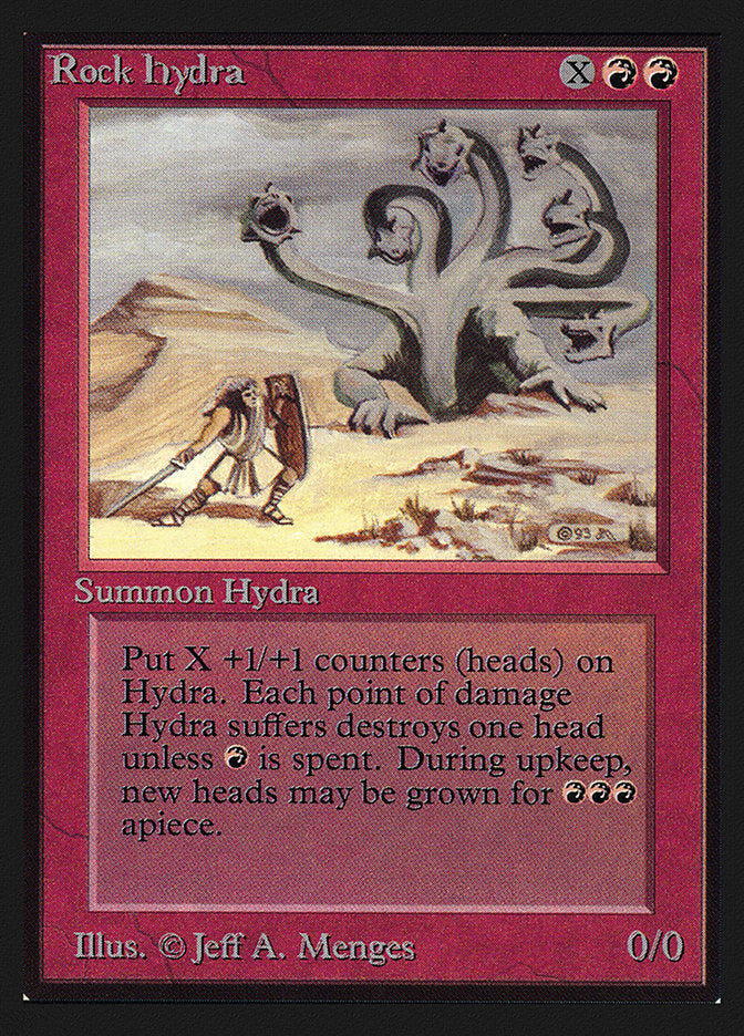 Rock Hydra [Collectors' Edition] Magic: The Gathering