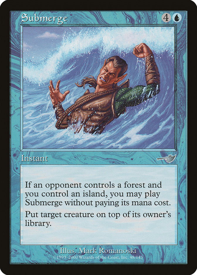 Submerge [Nemesis] Magic: The Gathering