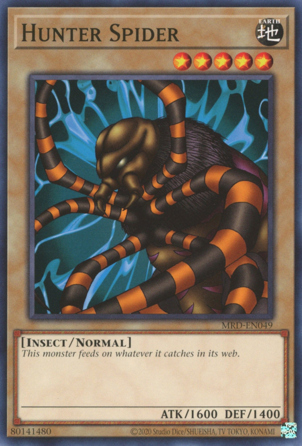 Hunter Spider [MRD-EN049] Common Yu-Gi-Oh!