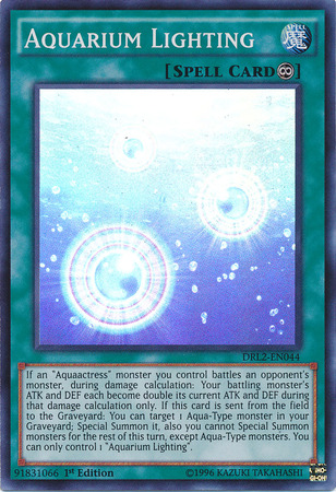 Aquarium Lighting [DRL2-EN044] Super Rare Yu-Gi-Oh!