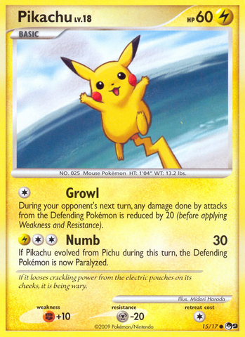 Pikachu (15/17) [POP Series 9] Pokémon