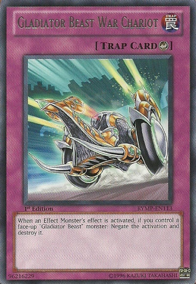 Gladiator Beast War Chariot [RYMP-EN113] Rare Yu-Gi-Oh!