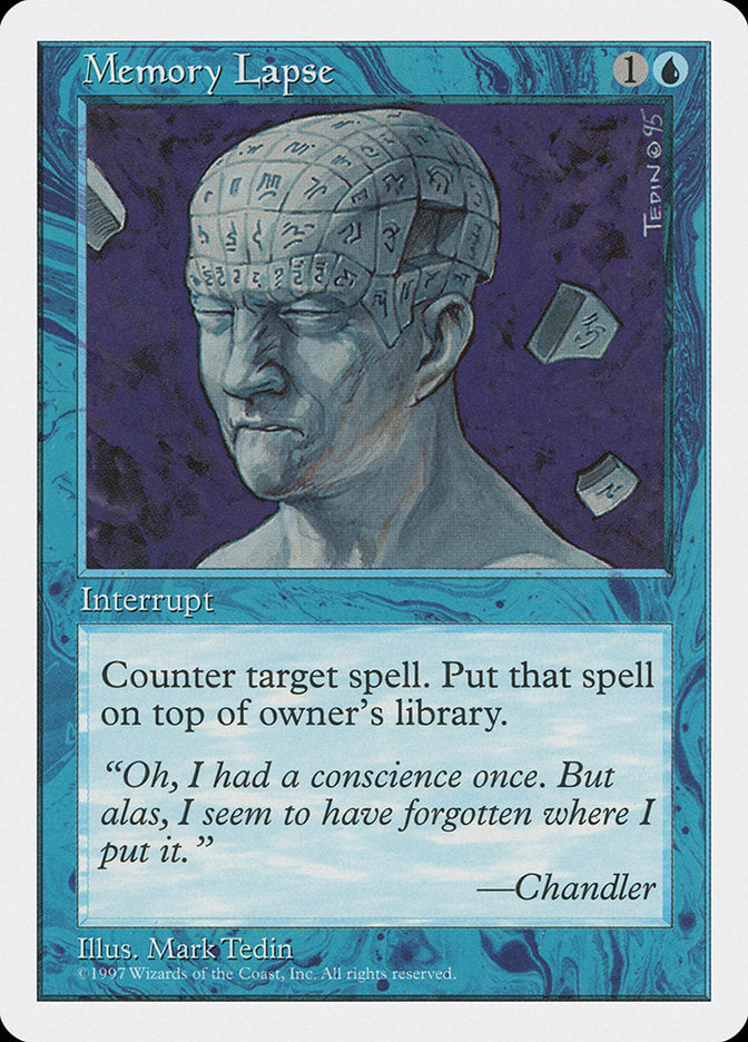 Memory Lapse [Fifth Edition] Magic: The Gathering