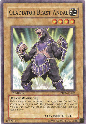 Gladiator Beast Andal [PTDN-EN001] Common Yu-Gi-Oh!