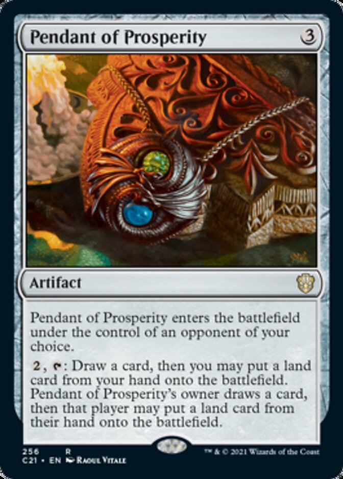 Pendant of Prosperity [Commander 2021] Magic: The Gathering