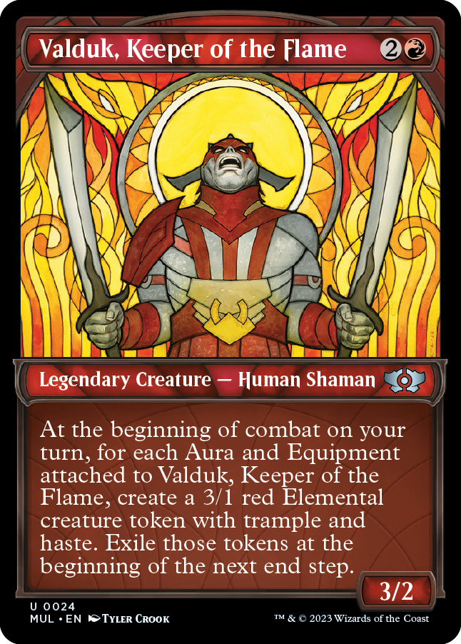Valduk, Keeper of the Flame [Multiverse Legends] Magic: The Gathering