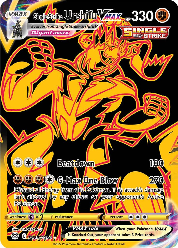 Single Strike Urshifu VMAX (TG29/TG30) [Sword & Shield: Brilliant Stars] Pokémon