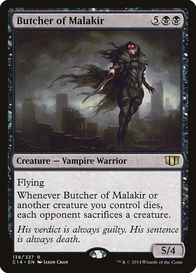 Butcher of Malakir [Commander 2014] Magic: The Gathering