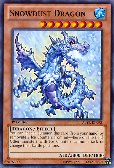 Snowdust Dragon [ABYR-EN093] Common Yu-Gi-Oh!