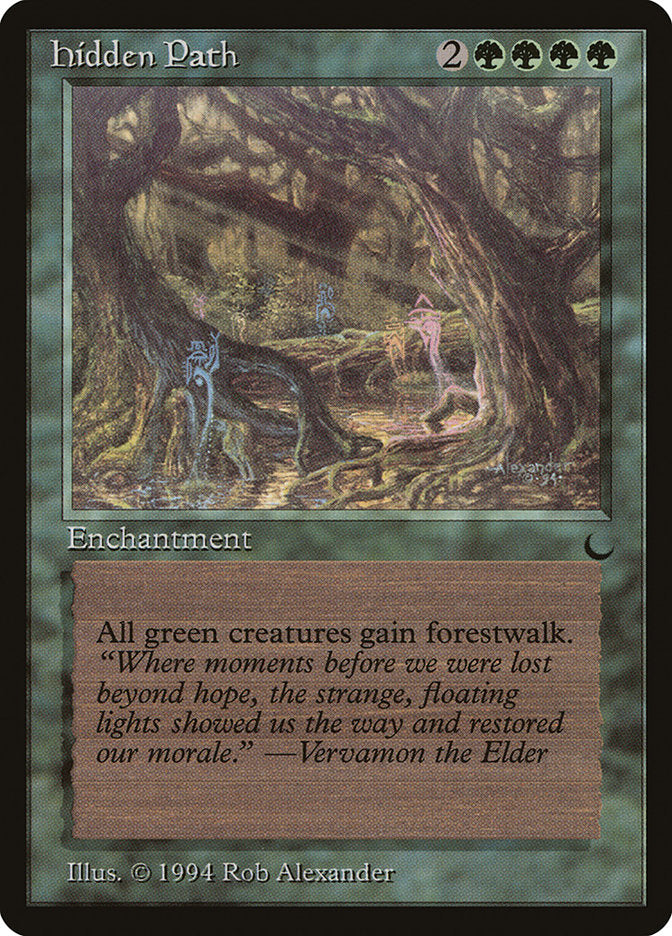 Hidden Path [The Dark] Magic: The Gathering