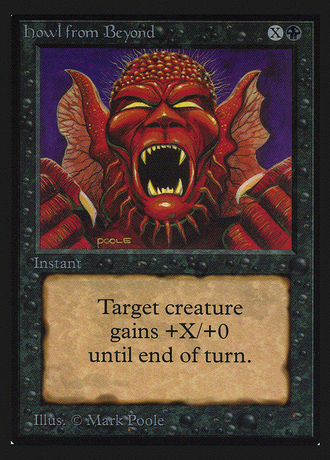 Howl from Beyond [Collectors' Edition] Magic: The Gathering