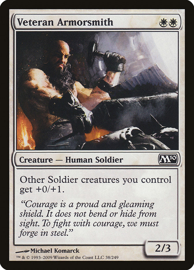 Veteran Armorsmith [Magic 2010] Magic: The Gathering