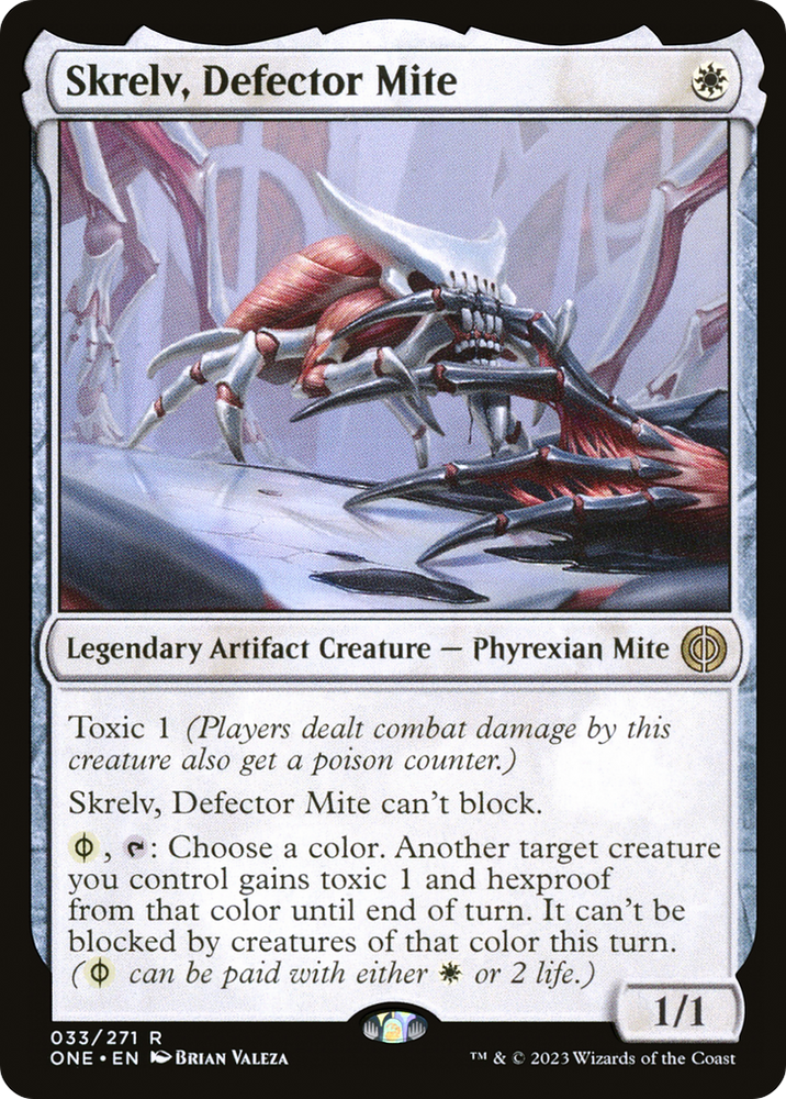 Skrelv, Defector Mite [Phyrexia: All Will Be One] Magic: The Gathering