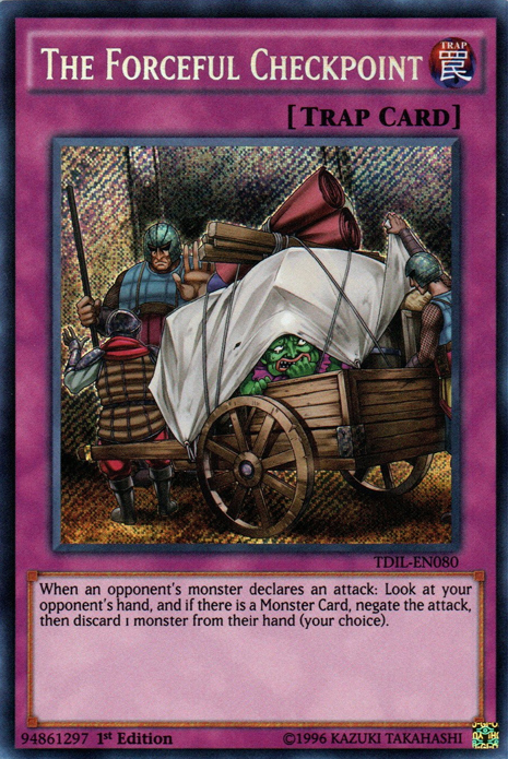 The Forceful Checkpoint [TDIL-EN080] Secret Rare Yu-Gi-Oh!