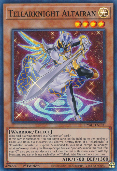 Tellarknight Altairan [CYAC-EN020] Super Rare Yu-Gi-Oh!