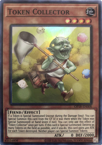 Token Collector [OP18-EN008] Super Rare Yu-Gi-Oh!