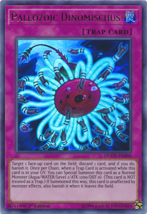 Paleozoic Dinomischus [DUOV-EN098] Ultra Rare Yu-Gi-Oh!
