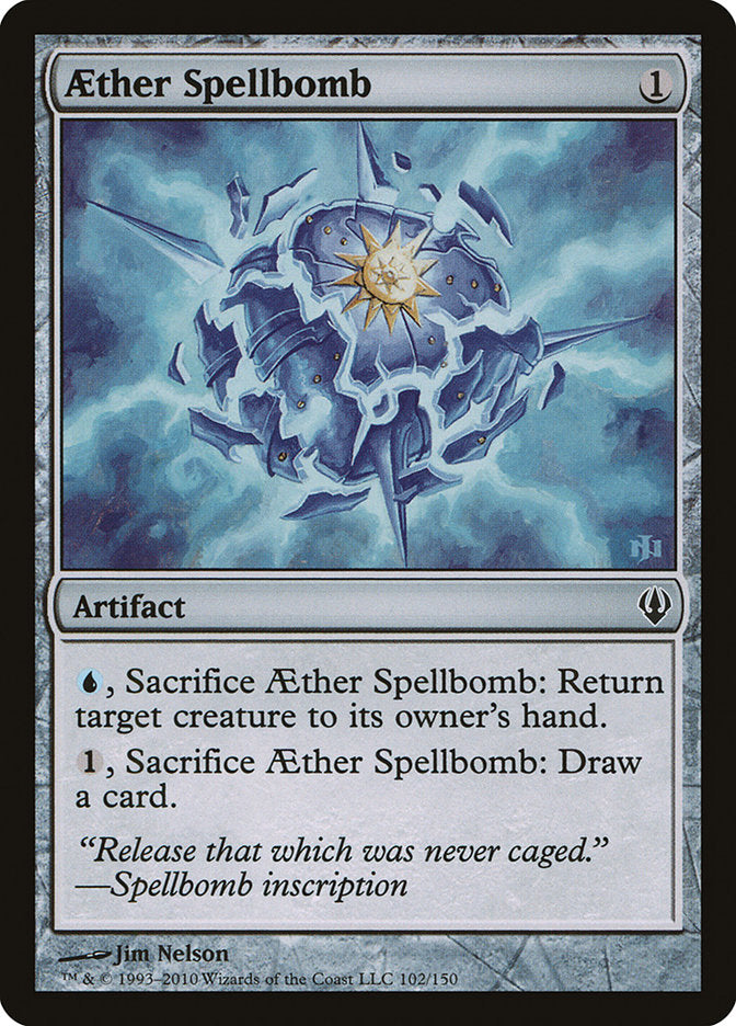 Aether Spellbomb [Archenemy] Magic: The Gathering