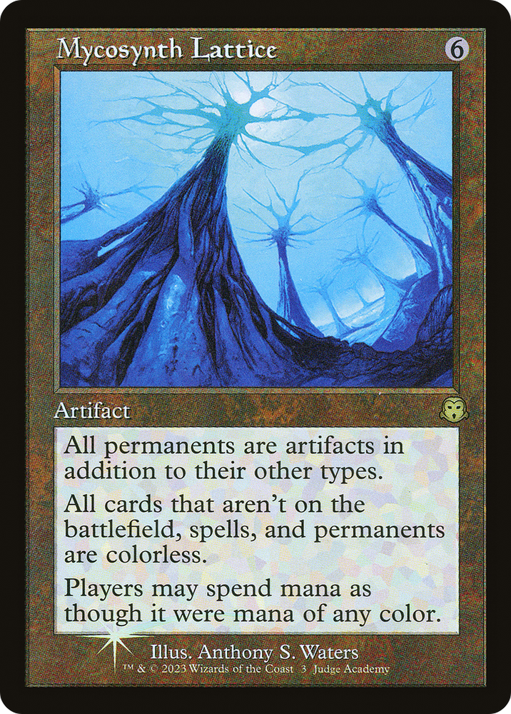 Mycosynth Lattice (Retro) [Judge Gift Cards 2023] Magic: The Gathering