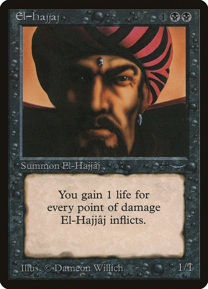El-Hajjaj [Arabian Nights] Magic: The Gathering