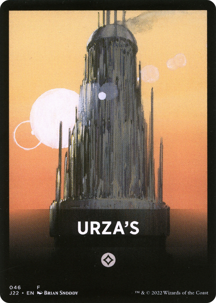 Urza's Theme Card [Jumpstart 2022 Front Cards] Magic: The Gathering