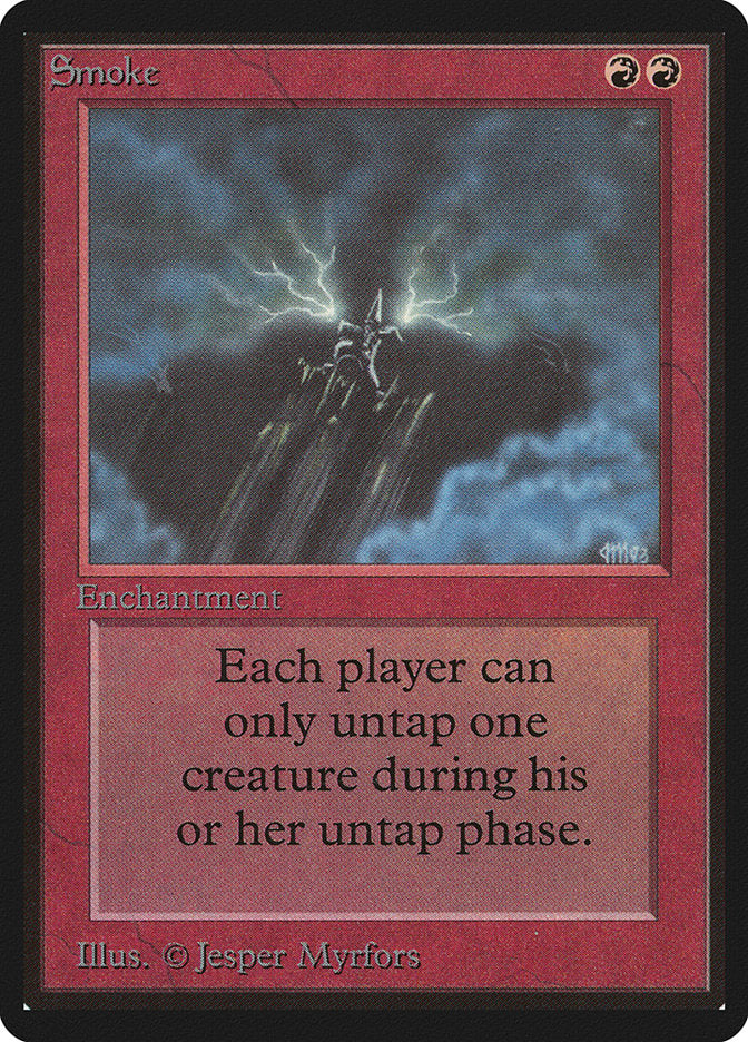 Smoke [Beta Edition] Magic: The Gathering
