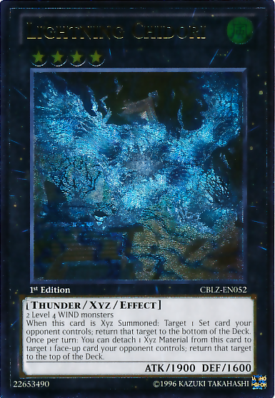 Lightning Chidori [CBLZ-EN052] Ultimate Rare Yu-Gi-Oh!