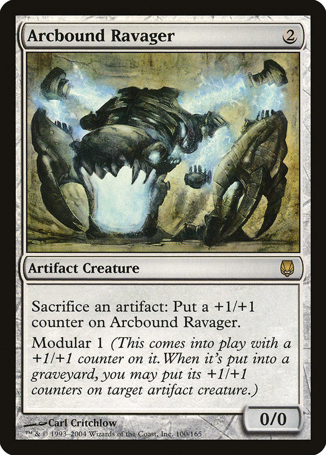 Arcbound Ravager [Darksteel] Magic: The Gathering