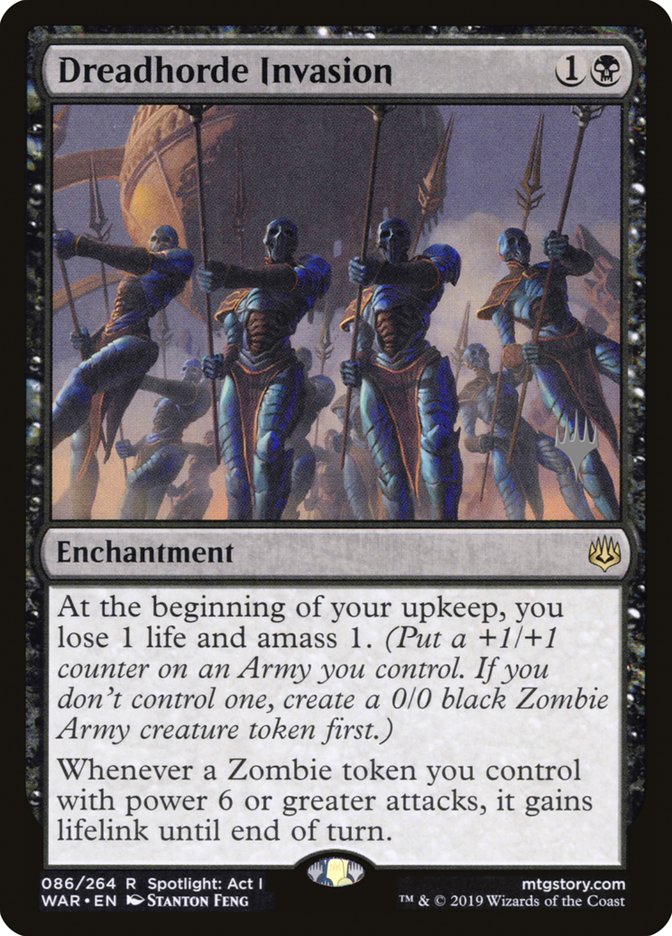 Dreadhorde Invasion (Promo Pack) [War of the Spark Promos] Magic: The Gathering