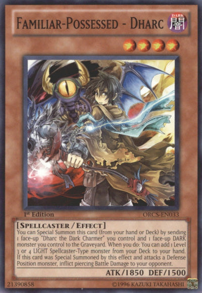 Familiar-Possessed - Dharc [ORCS-EN033] Common Yu-Gi-Oh!