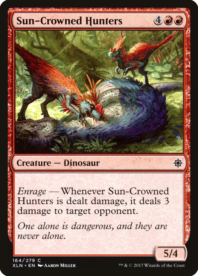 Sun-Crowned Hunters [Ixalan] Magic: The Gathering