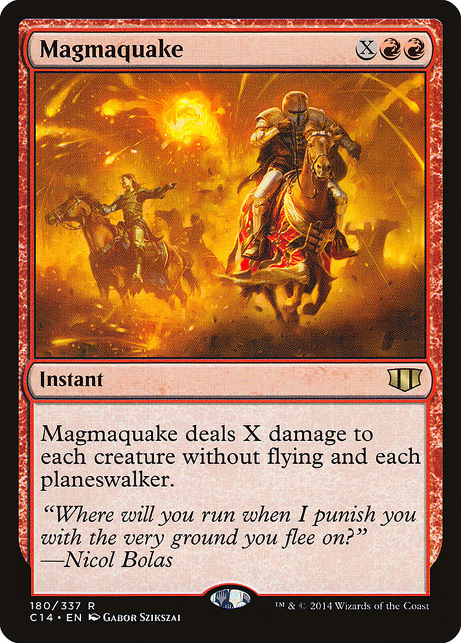 Magmaquake [Commander 2014] Magic: The Gathering
