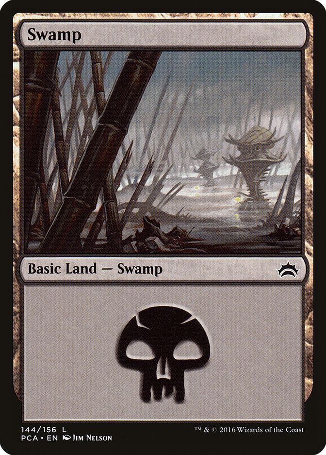 Swamp (144) [Planechase Anthology] Magic: The Gathering