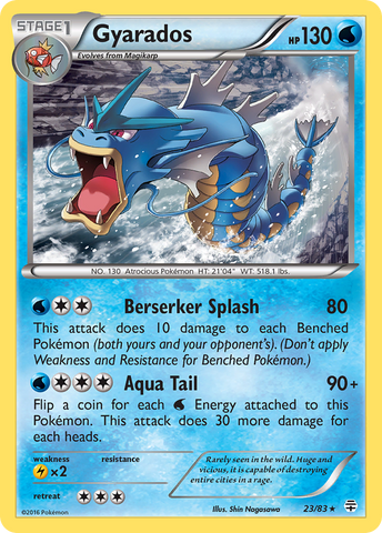 Gyarados (23/83) [XY: Generations] Pokémon