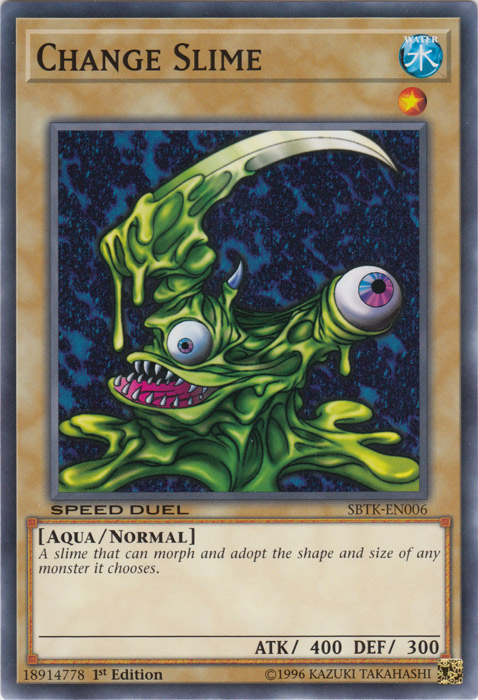 Change Slime [SBTK-EN006] Common Yu-Gi-Oh!