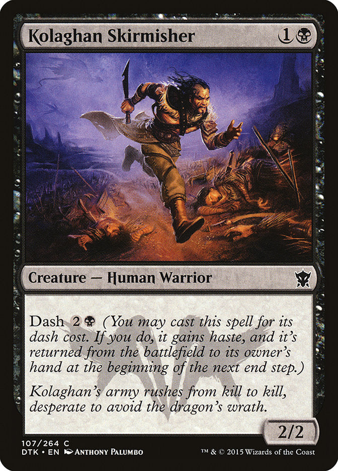 Kolaghan Skirmisher [Dragons of Tarkir] Magic: The Gathering