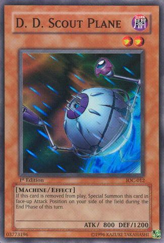 D.D. Scout Plane [IOC-012] Super Rare Yu-Gi-Oh!