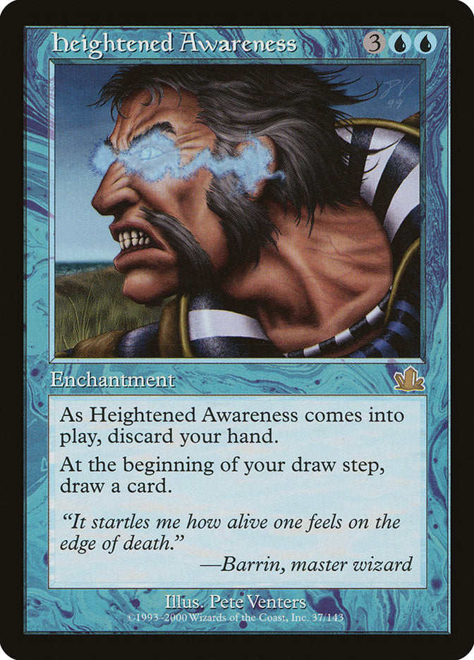 Heightened Awareness [Prophecy] Magic: The Gathering