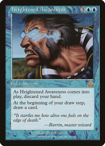 Heightened Awareness [Prophecy] Magic: The Gathering