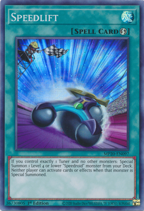 Speedlift [MP20-EN097] Super Rare Yu-Gi-Oh!