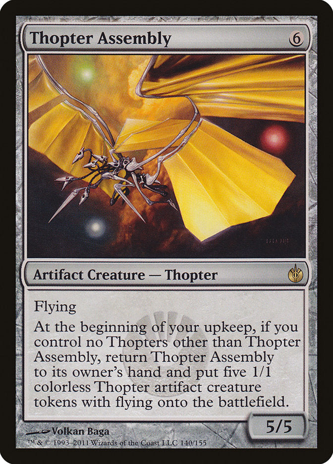 Thopter Assembly [Mirrodin Besieged] Magic: The Gathering