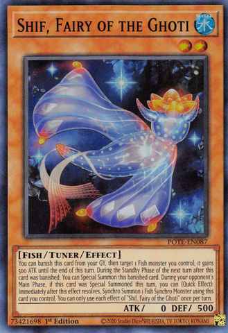 Shif, Fairy of the Ghoti [POTE-EN087] Super Rare Yu-Gi-Oh!