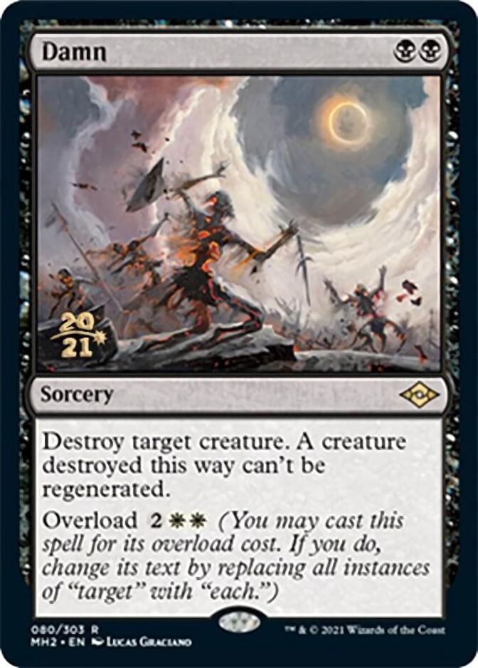 Damn [Modern Horizons 2 Prerelease Promos] Magic: The Gathering