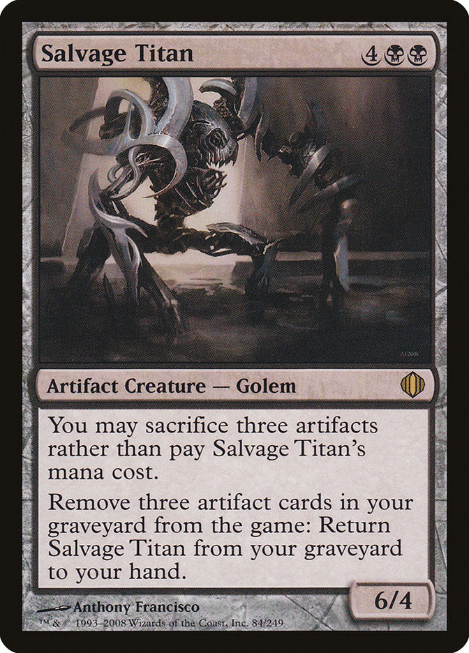 Salvage Titan [Shards of Alara] Magic: The Gathering